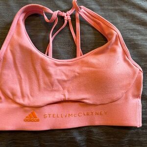 women Adidas Stella McCartney pink bra M